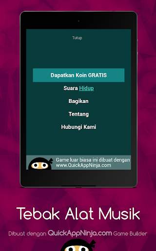 Quis Tebak Alat Musik screenshot 14