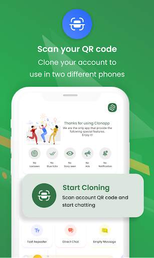 Clonapp Messenger screenshot 2