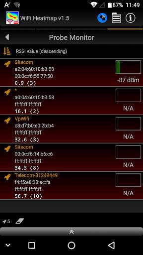 WiFi Heatmap Pro screenshot 5
