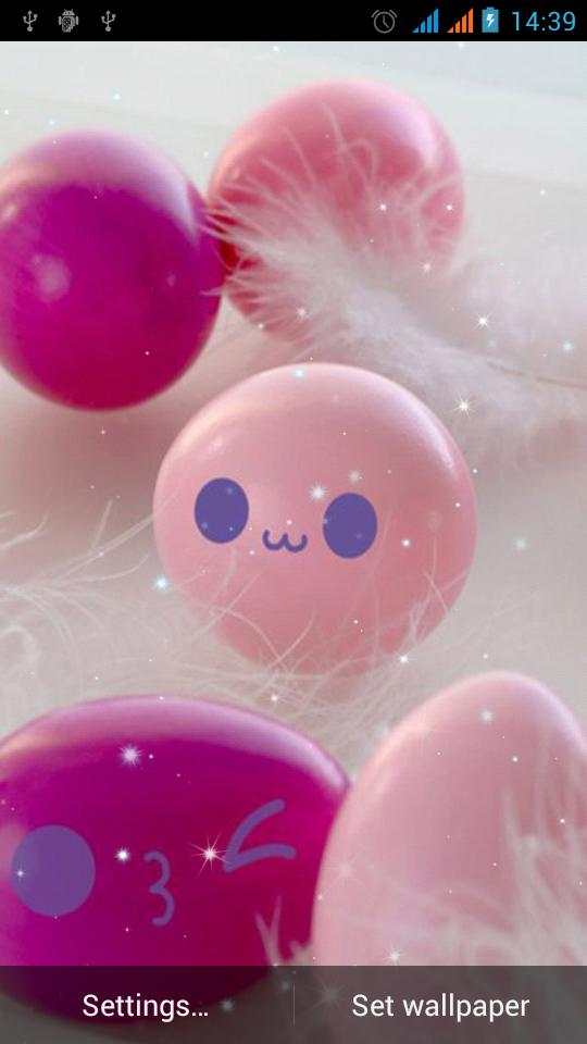 Cute Live Wallpaper screenshot 1