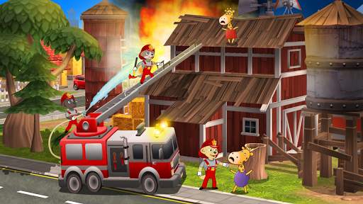 Kids racing. Puppy patrol screenshot 1