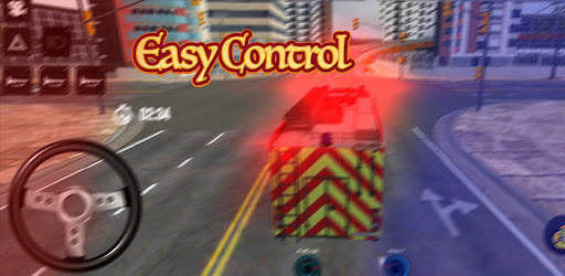 Put out the fire with a fire truck screenshot 3