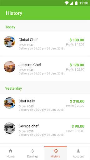 Cookfu Delivery - Template screenshot 4