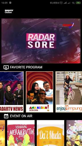 Radar TV Lampung 3 تصوير الشاشة