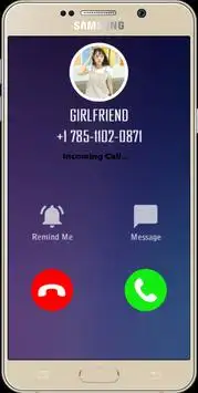Phoney girlfriend call screenshot 1
