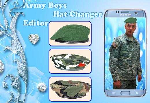 Army Cap Photo Editor screenshot 2