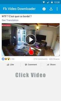 free messages & Video Downloader for Facebook screenshot 2