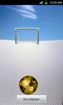 Soccer Live Wallpaper screenshot 3