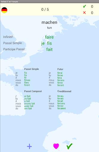 Hangman French basic Verbs screenshot 19