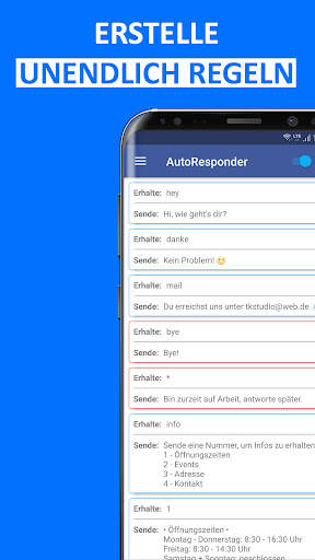 AutoResponder für Messenger screenshot 3
