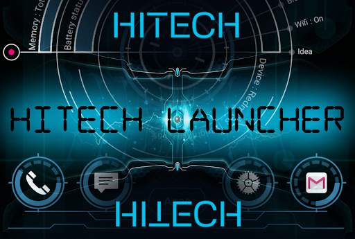 Hi Tech Launcher screenshot 1