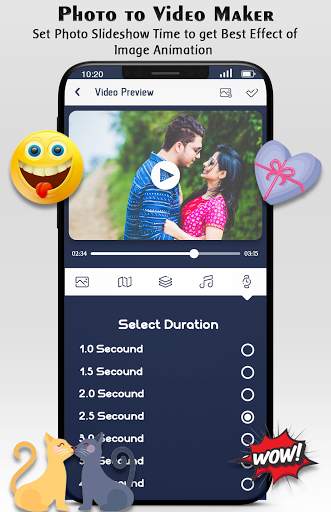 Photo to Video Maker with Music screenshot 5