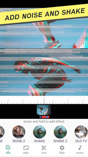 vMotion Glitch - Video Editor screenshot 3