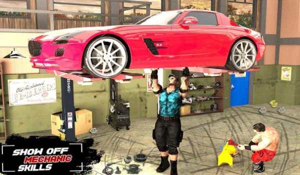 Pegulat Car Mekanik Garasi: Auto Bengkel Perbaikan screenshot 12
