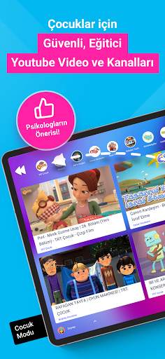Güvenli Çocuk Videoları: Yubi Kids screenshot 7