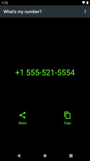 What's my number? screenshot 2