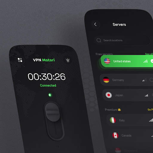 VPN Motori screenshot 1