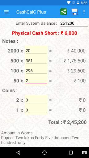 Cash CalC Plus (Calculator) screenshot 3