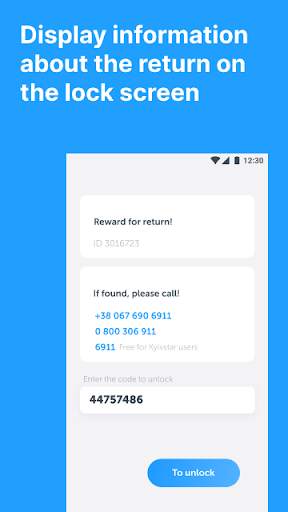 Mobile safety: searching, locking & tracking screenshot 7