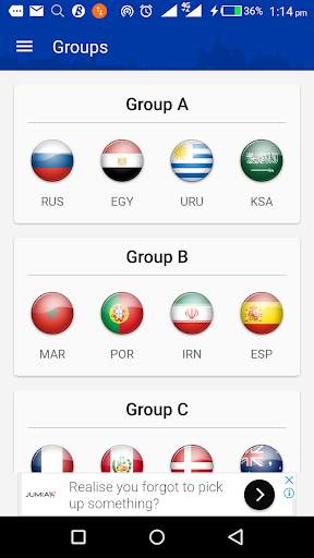 World cup 2018: Live Scores, News -Fulltimegoal screenshot 4