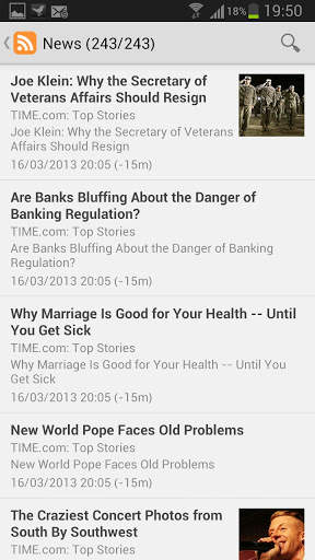 World News - RSS Reader screenshot 3