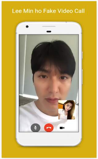 Lee Min Ho Call Me! Fake Video Call screenshot 2