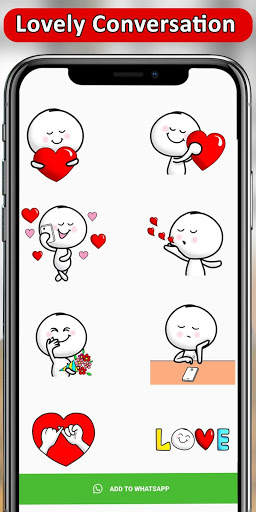 Love Stickers for Whatsapp : WAStickersApp screenshot 3