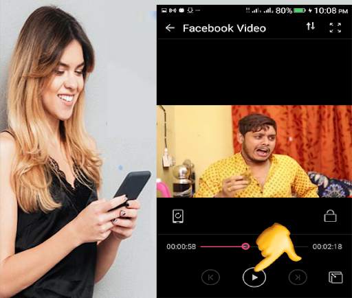 Lite Downloader - FB video download & Browser screenshot 7