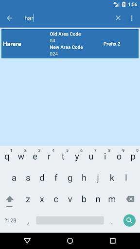 Telone Area Codes скриншот 3