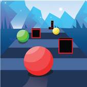 Ball Race on Color Road Jumping Ball 1.0