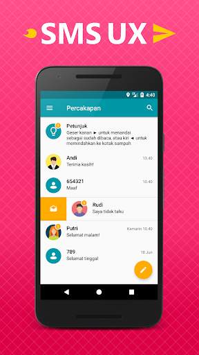Sms UX screenshot 2