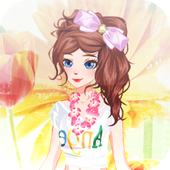 Kissing Sweet Girls Dressup icon