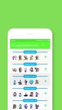 ML Legend Stickers For WhatsApp screenshot 2