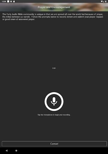 Daily Audio Bible Mobile App screenshot 12