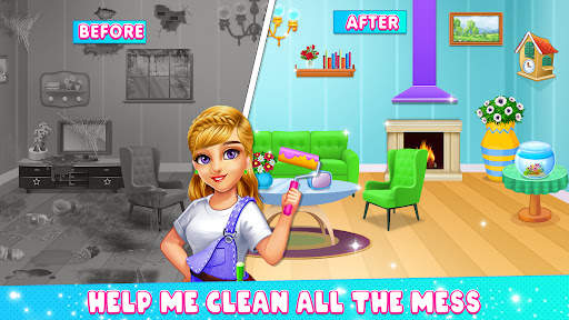 Girl House Cleaning Games screenshot 3