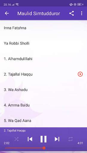 MP3 Maulid Nabi Offline - Simtudduror,Diba,Burdah screenshot 6