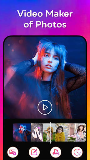 M Master: Photo Video Maker with music for FREE screenshot 1