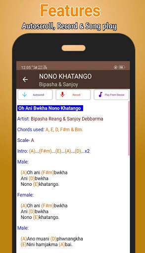 Gui-Chords - Kokborok Guitar Song Chords screenshot 2
