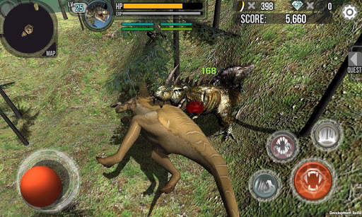 Hungry Dino : 3D Jurassic Adventure screenshot 2