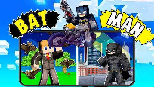 Mod pahlawan super kelelawar screenshot 1