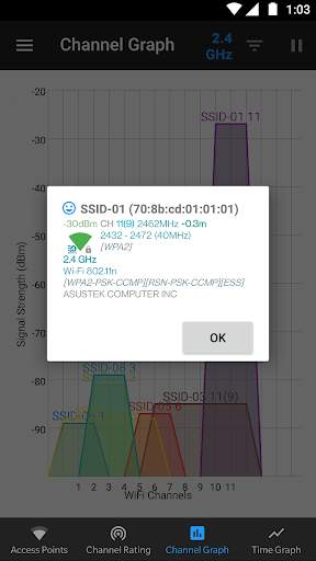 WiFi Analyzer (open-source) screenshot 16
