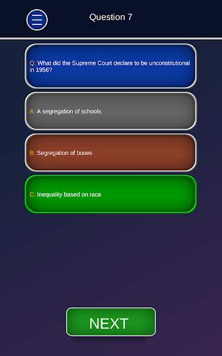 Martin Luther King Jr. - Quiz screenshot 9