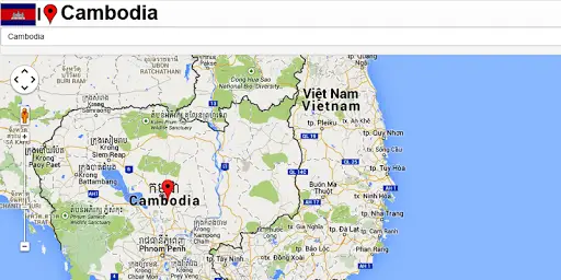 Cambodia map screenshot 3
