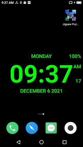 Digital Clock Live Wallpaper-7 screenshot 7
