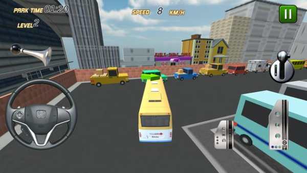 Bus Parking 3D City Drive screenshot 1