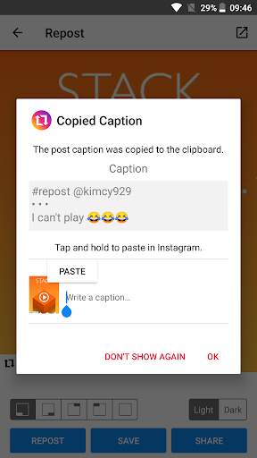 Repost for Instagram - Regram screenshot 6