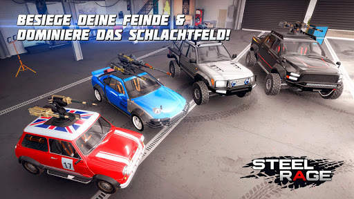Steel Rage: Mech Cars PvP War screenshot 2