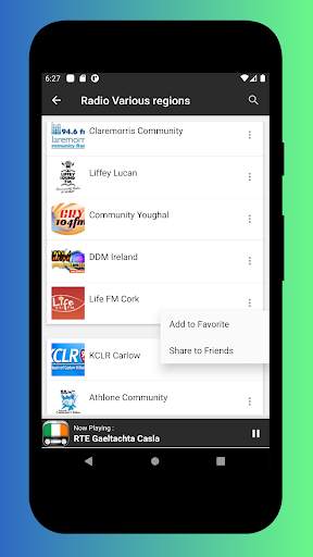 Radio Ireland FM - Irish Radio Player   Radio App screenshot 6