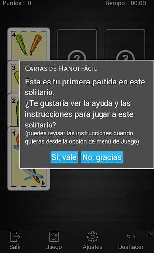 Solitarios de cartas españoles screenshot 22