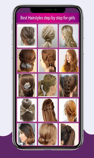 Girls Hairstyles Step by Step screenshot 2